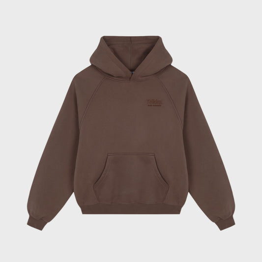 BROWN CORE HOODIE